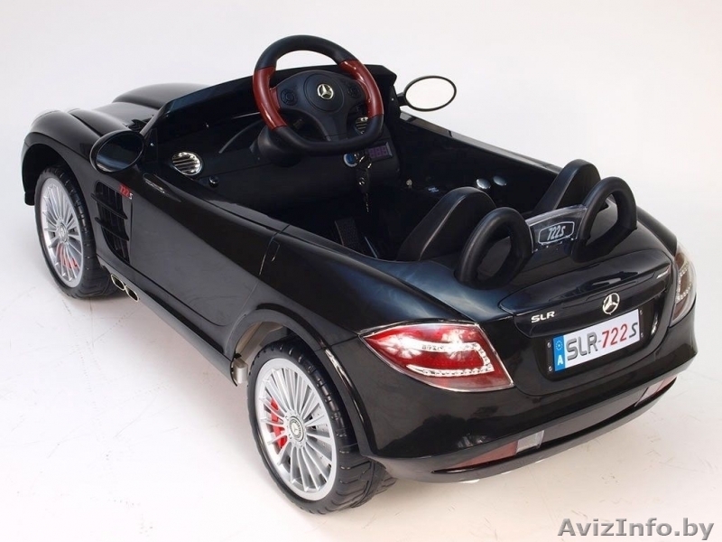 Детский электромобиль Mercedes Benz SRL McLaren черный paint - Изображение #3, Объявление #1380149
