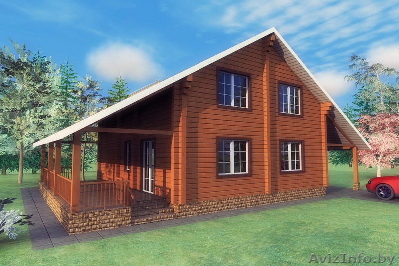 Проекты жилых домов, коттеджей, бань, летних кухонь, хозпостроек, гаражей. - Изображение #2, Объявление #1382190