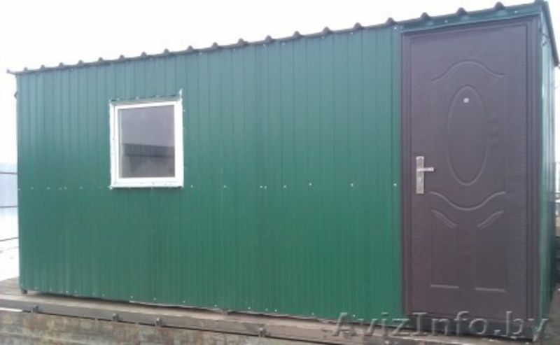 Бытовка утепленная минватом, металлическая - Изображение #3, Объявление #1390139