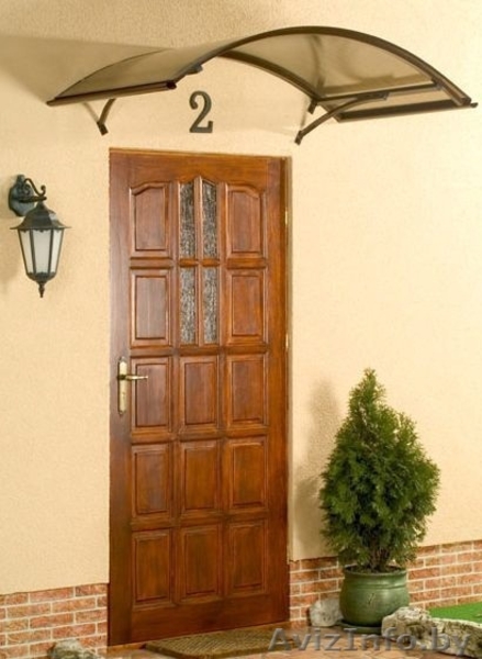 Козырьки из поликарбоната любых размеров и конфигураций  - Изображение #1, Объявление #1394700