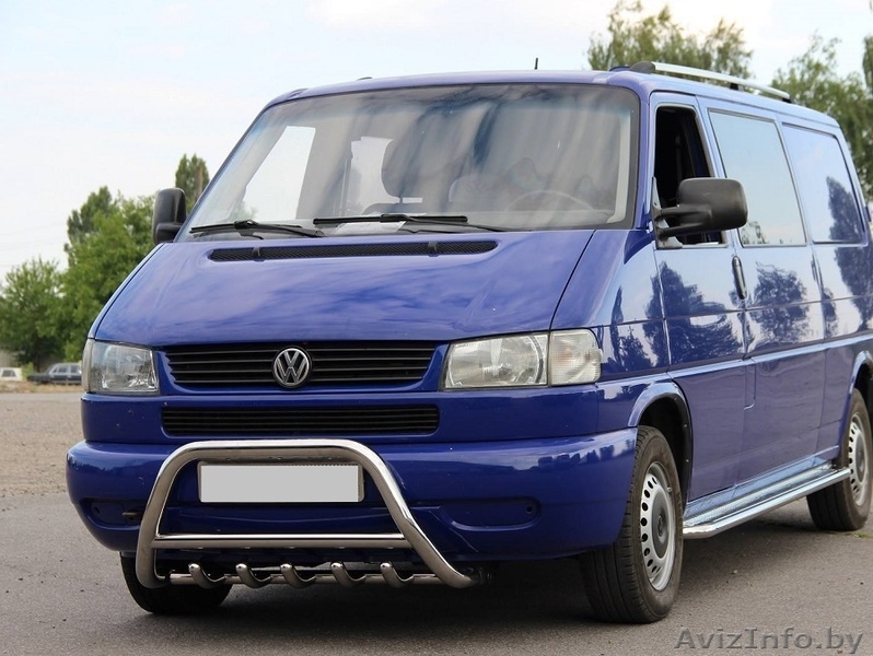 Защита бампера для Фольксваген Т4 - кенгурятник, двойная труба, одинарная. - Изображение #1, Объявление #1406646