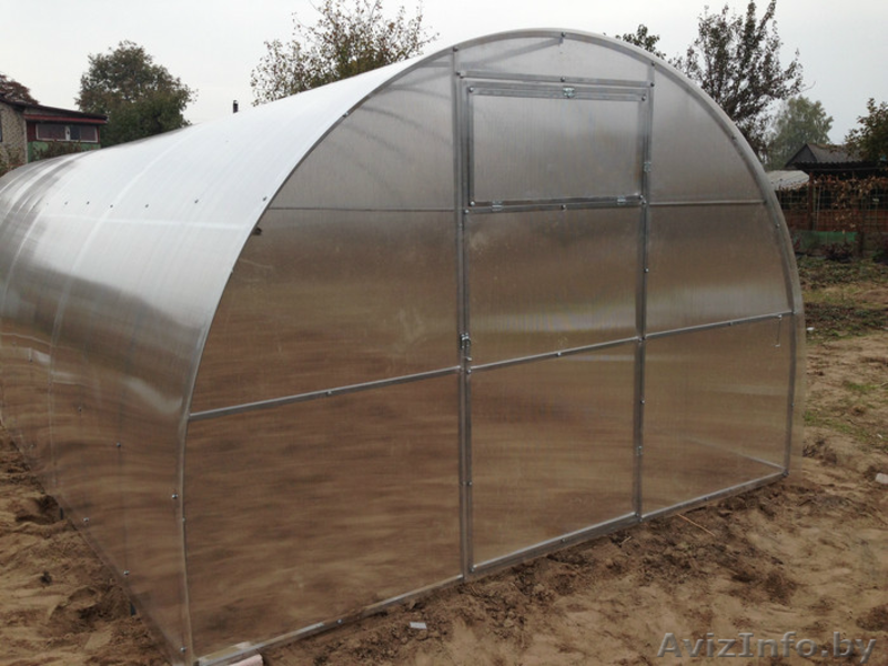Сверх прочные теплицы из квадратного оцинкованного профиля 4х3м - Изображение #3, Объявление #1410158