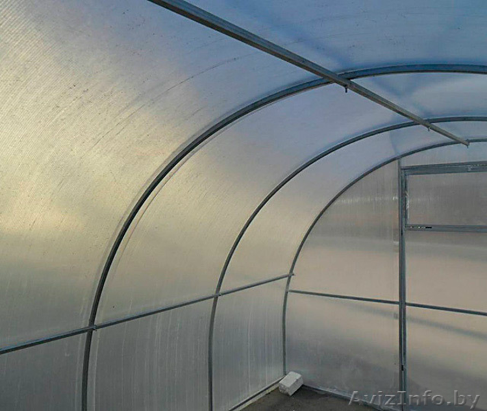 Сверх прочные теплицы из квадратного оцинкованного профиля 4х3м - Изображение #4, Объявление #1410158