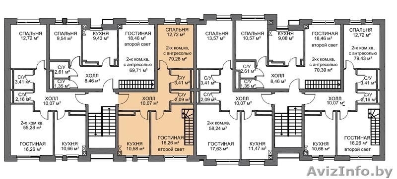 Квартиры по Москвой, 14 км от МКАД. Снижение цен - Изображение #5, Объявление #1425206