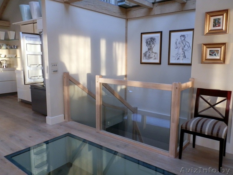 Лестница со стеклом из дерева - Изображение #4, Объявление #1416316