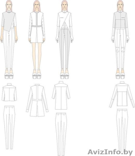 Выкройки юбки. Выкройки бесплатно. Выкройки одежды. - Изображение #6, Объявление #1402871