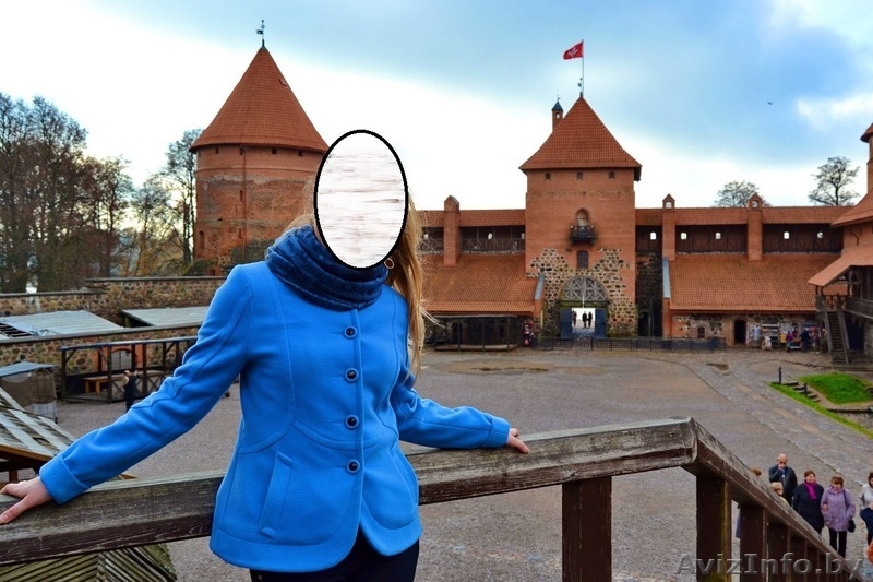 Пальто демисезонное голубое - Изображение #1, Объявление #1402009