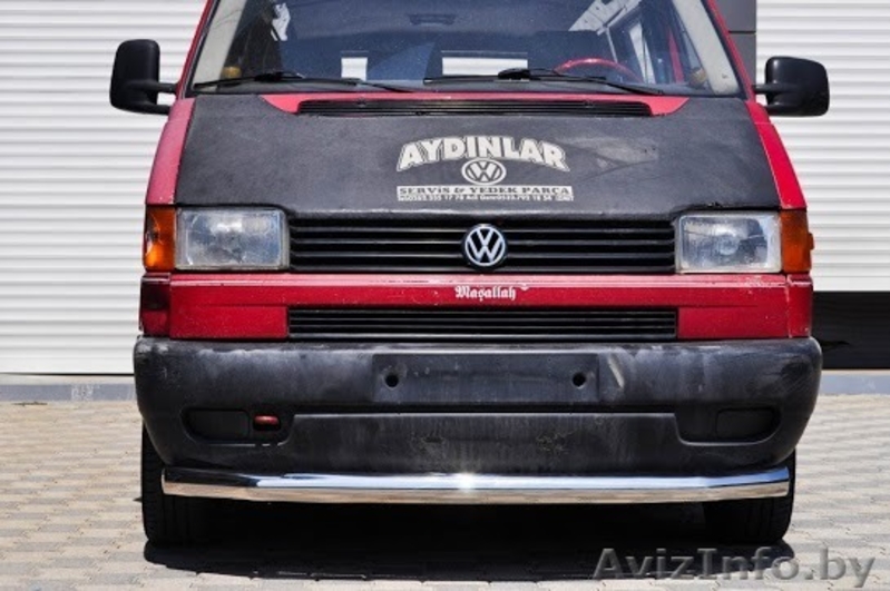 Защита бампера для Фольксваген Т4 - кенгурятник, двойная труба, одинарная. - Изображение #4, Объявление #1406646