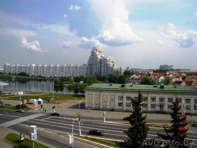 Однокомнатная квартира в центре города Минска с прекрасным видом на реку Свислоч - Изображение #1, Объявление #1434892