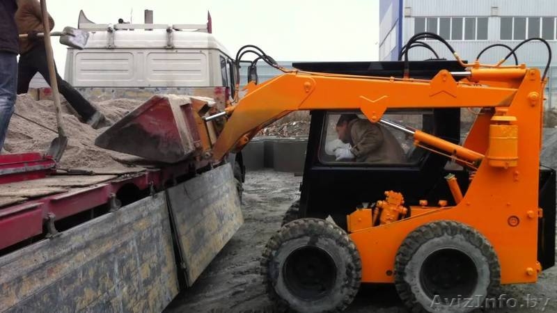 Минипогрузчик- экскаватор. Планировка. Выравнивание участков - Изображение #3, Объявление #1432646