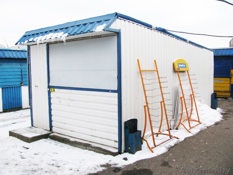 Торговый павильон (ларёк, киоск, мини-магазин) с местом. Боровляны. - Изображение #1, Объявление #1441455