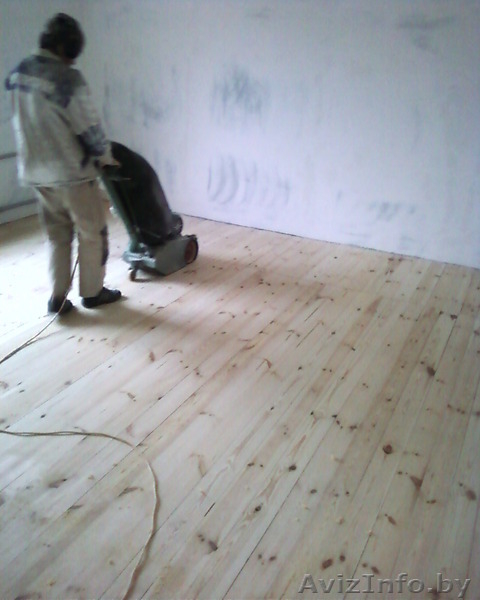 Реставрация паркета (дощатого пола), укладка паркета, дощатых полов, паркетной д - Изображение #7, Объявление #1440494