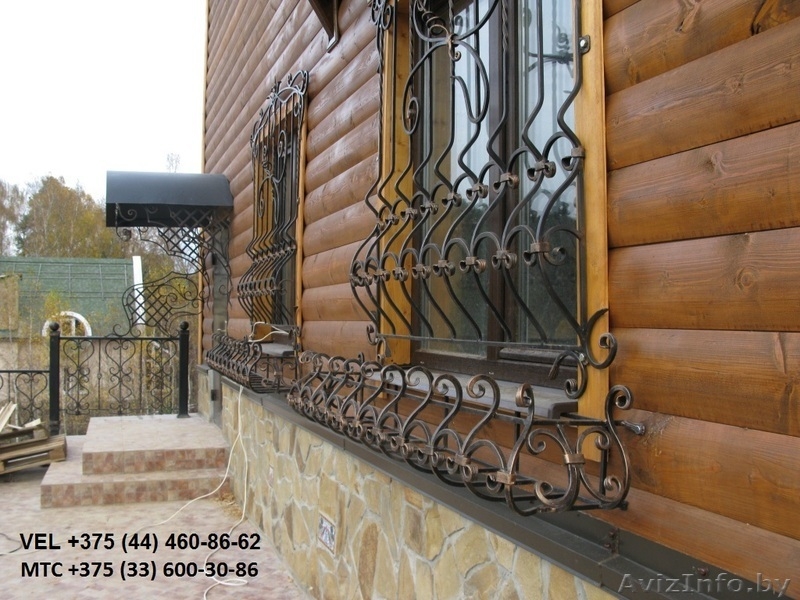 ковка, ворота, ограда, лестница, козырек, решетка, перила, навес, мангал, арка - Изображение #5, Объявление #1426581