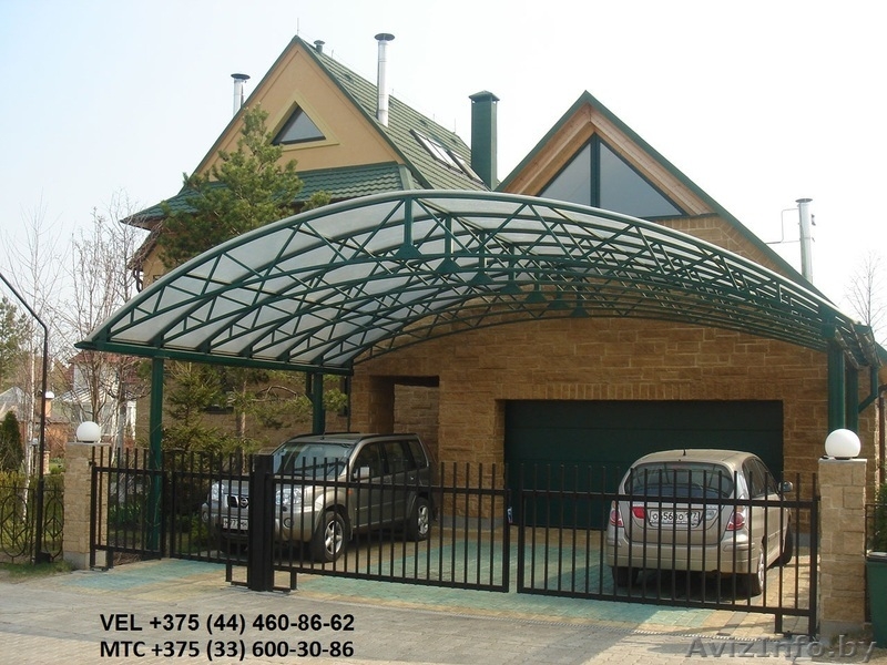 ковка, ворота, ограда, лестница, козырек, решетка, перила, навес, мангал, арка - Изображение #3, Объявление #1426581