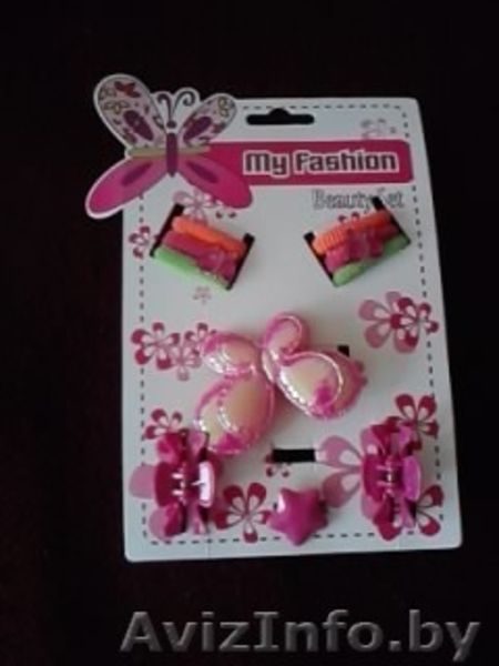 Наборы (резинки и заколки) и заколки для девочек - Изображение #2, Объявление #1452493