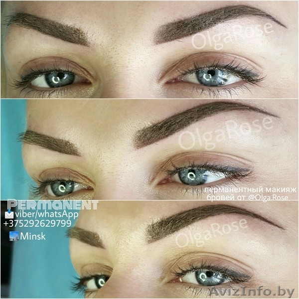 Перманентный макияж Татуаж( брови губы веки) минск - Изображение #10, Объявление #1262605