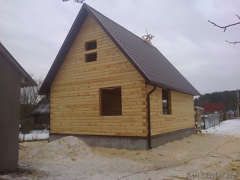 Строим дома из профилированного бруса. Свое производство, не дорого - Изображение #3, Объявление #1467295