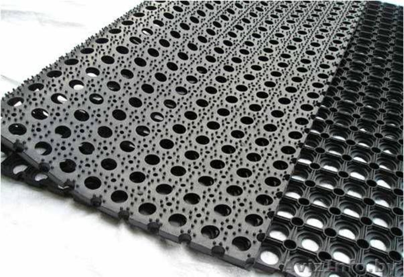 Коврик резиновый ячеистый грязезащитный « Домино» высотой 16/22 mm - Изображение #3, Объявление #1466591