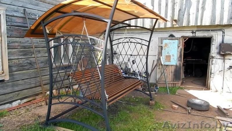 Беседки, ворота, калитки, перила, козырьки, габионы. - Изображение #4, Объявление #1472330