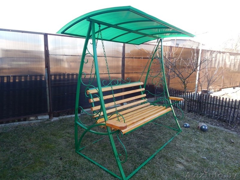 Беседки, ворота, калитки, перила, козырьки, габионы. - Изображение #3, Объявление #1472330