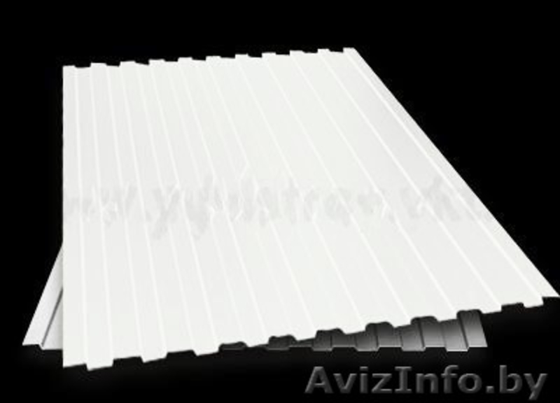 Профлист белый С8, МП20. Профнастил белогго цвета, высокого качества - Изображение #1, Объявление #1462841