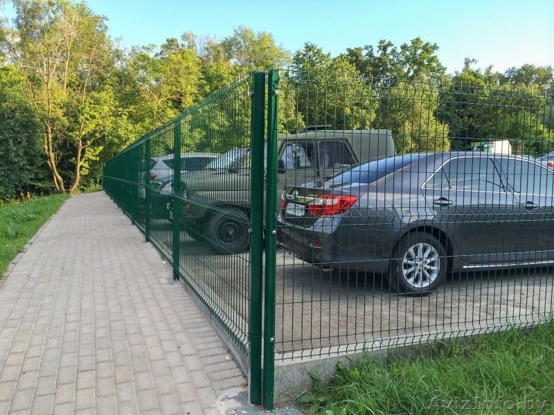 3д евро забор из панелей из сетки - Изображение #3, Объявление #1481553