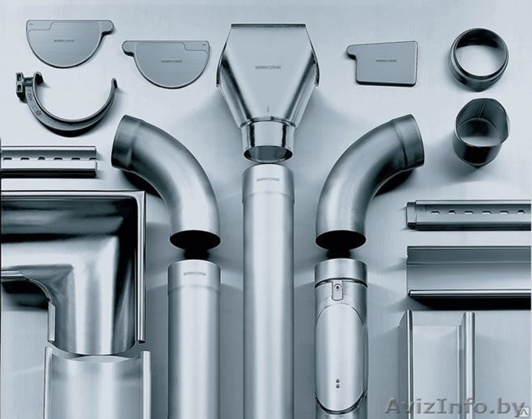 Водосточные системы для кровли из оцинкованной стали - Изображение #1, Объявление #1481558