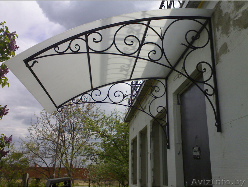Навесы, козырьки, ворота, калитки - Изображение #1, Объявление #1482046