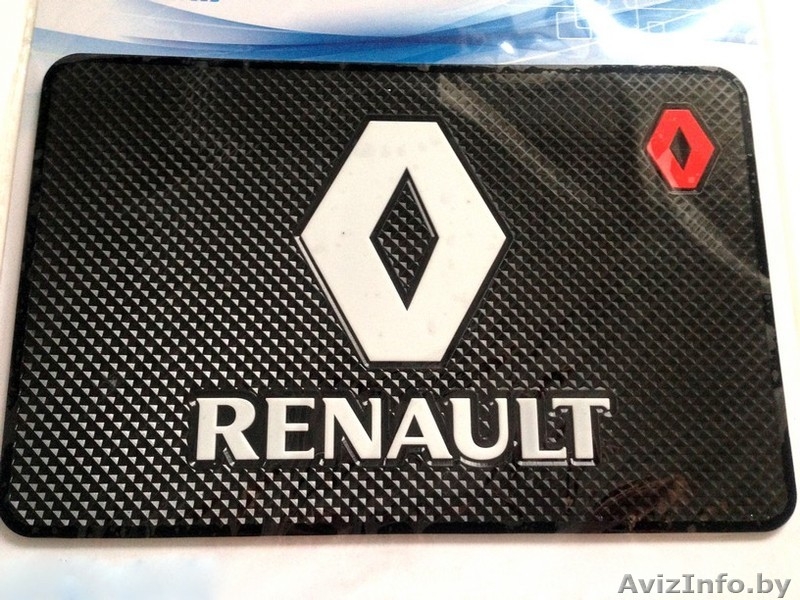 НЕСКОЛЬЗЯЩИЕ КОВРИКИ на приборную панель (торпеду) с ЛОГОТИПОМ марки автомобиля - Изображение #20, Объявление #1483088