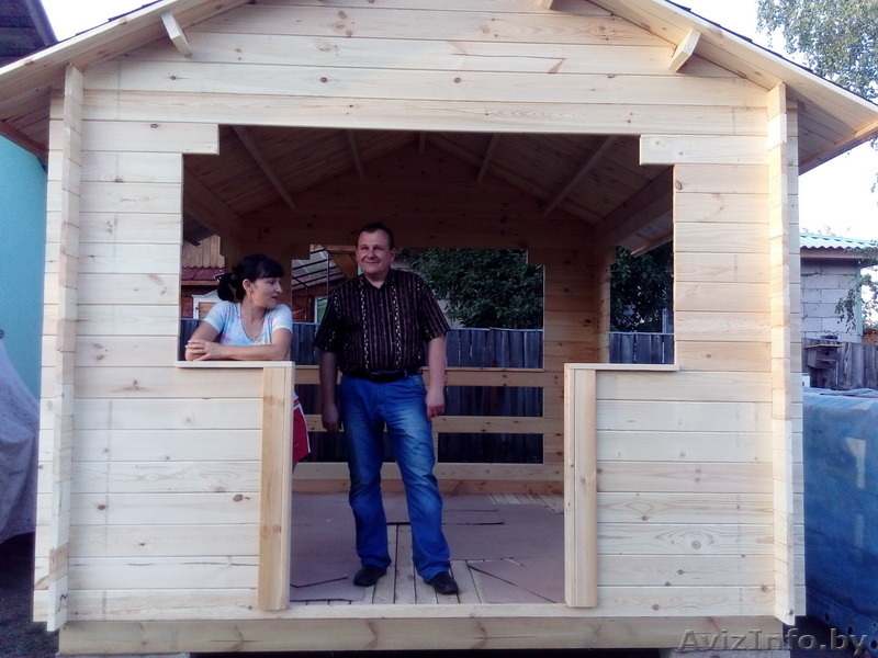 Беседка Деревянная Комфорт 3х3 - Изображение #5, Объявление #1483910
