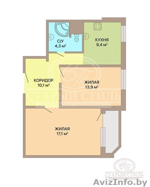 двухкомнатная квартира с ремонтом ул.Одинцова 7 - Изображение #7, Объявление #1480001