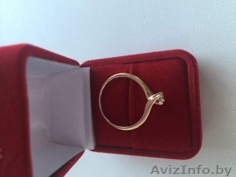 Продам золотое кольцо с бриллиантом р-р 17,5 - Изображение #3, Объявление #1479759