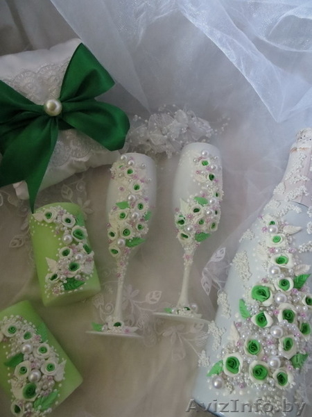 Свадебные бокалы декор - Изображение #7, Объявление #1473741