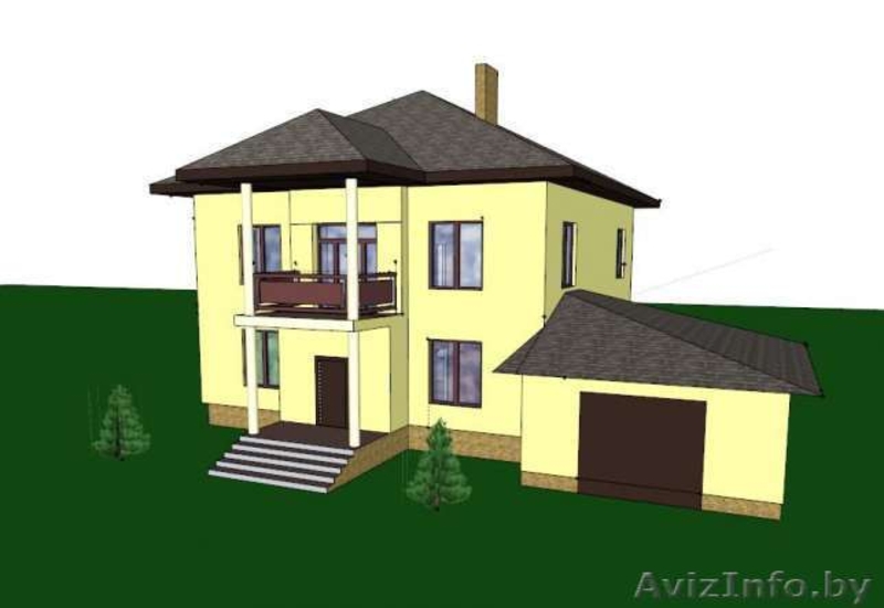 Продается коттедж в престижном месте в Семково, 6 км от Минска - Изображение #1, Объявление #1482533