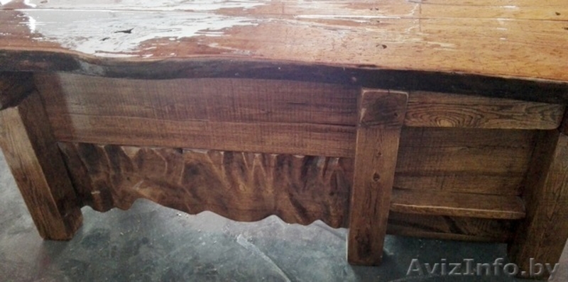 Большой письменный стол - BOSS - из массива ДУБА  - Изображение #5, Объявление #1484086