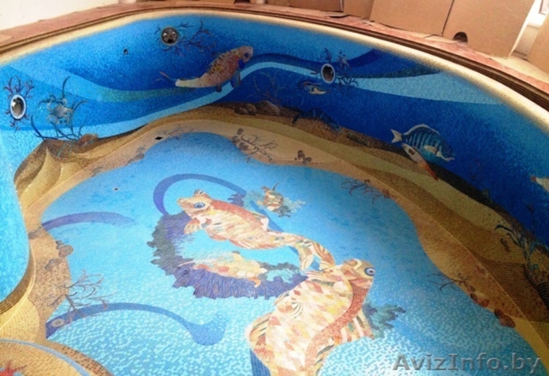 Мозаичное панно иконы фасад бассейн хамам плитка мозаика - Изображение #3, Объявление #1491312