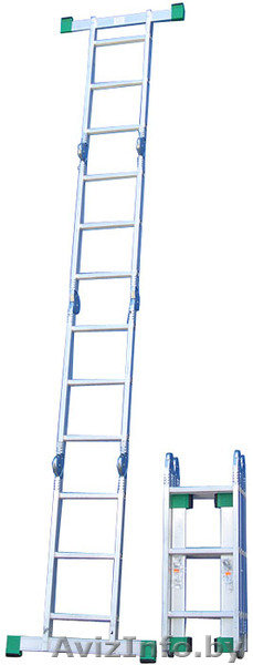 Профессиональная алюминиевая лестница-трансформер Т455 - Изображение #1, Объявление #1494528