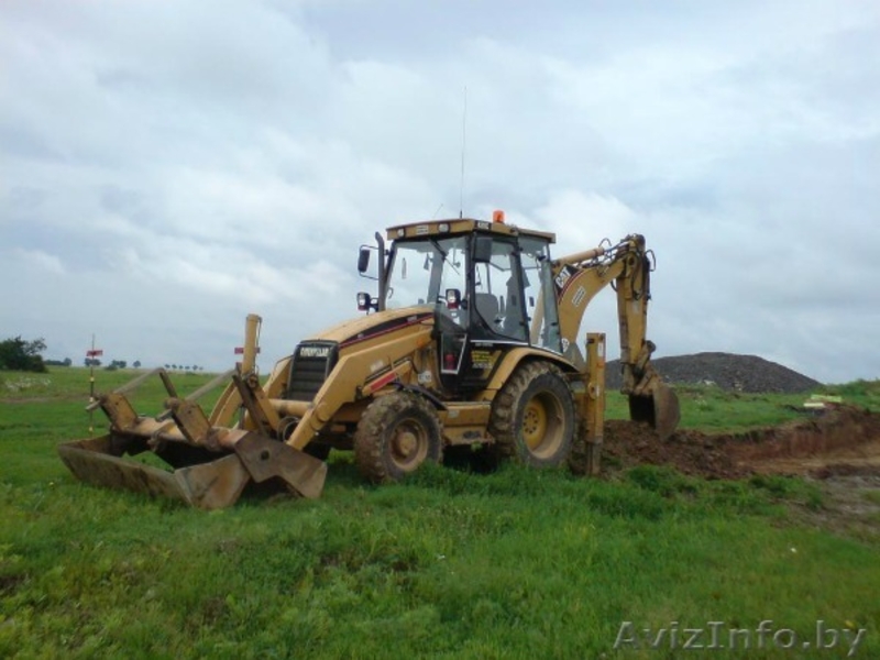 Экскаватор- бульдозер в Минске. Планировка участков, копка ям - Изображение #3, Объявление #1498108