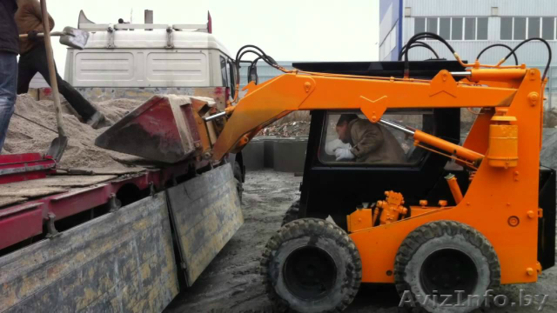 Мини экскаватор в Ратомке. Планировка участка, копка ям, траншей - Изображение #3, Объявление #1498156