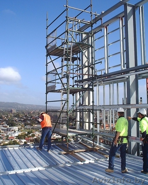 Леса строительные приставные рамные в аренду. Занимаемся грузоперевозками. - Изображение #1, Объявление #1498432