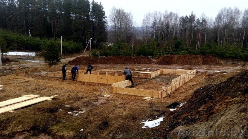Заливка фундамента в Ивенце. Монолитный, свайный ленточный - Изображение #5, Объявление #1498814