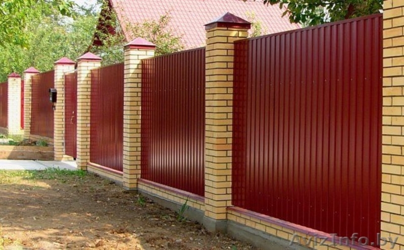 Изготовление заборов Заславле. Кованные, кирпичные, металлические - Изображение #2, Объявление #1498838