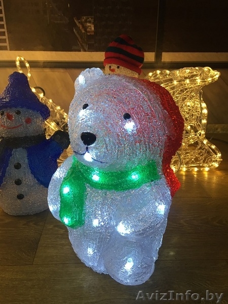 LED ОЛЕНИ | СНЕГОВИКИ | МИШКИ | ГИРЛЯНДЫ | СВЕТОДИОДНЫЕ | КУПИТЬ - Изображение #3, Объявление #1501621