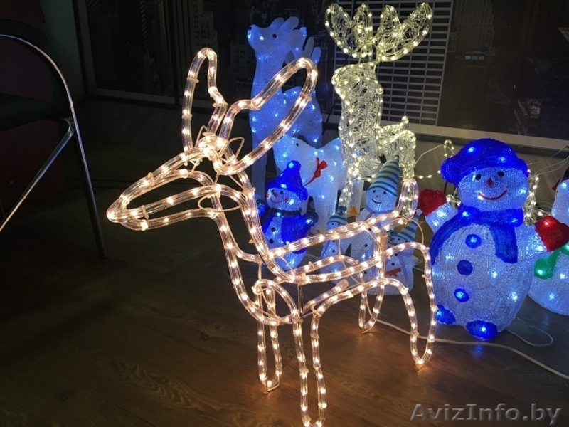LED ОЛЕНИ | СНЕГОВИКИ | МИШКИ | ГИРЛЯНДЫ | СВЕТОДИОДНЫЕ | КУПИТЬ - Изображение #9, Объявление #1501621