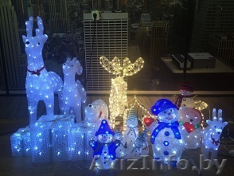 LED ОЛЕНИ | СНЕГОВИКИ | МИШКИ | ГИРЛЯНДЫ | СВЕТОДИОДНЫЕ | КУПИТЬ - Изображение #5, Объявление #1501621