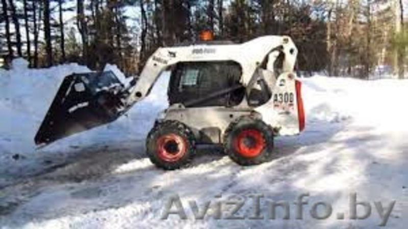 Аренда Мини погрузчиков BOB CAT ковш+вилы+бур ,без выходных,доставка по РБ. - Изображение #1, Объявление #1510381