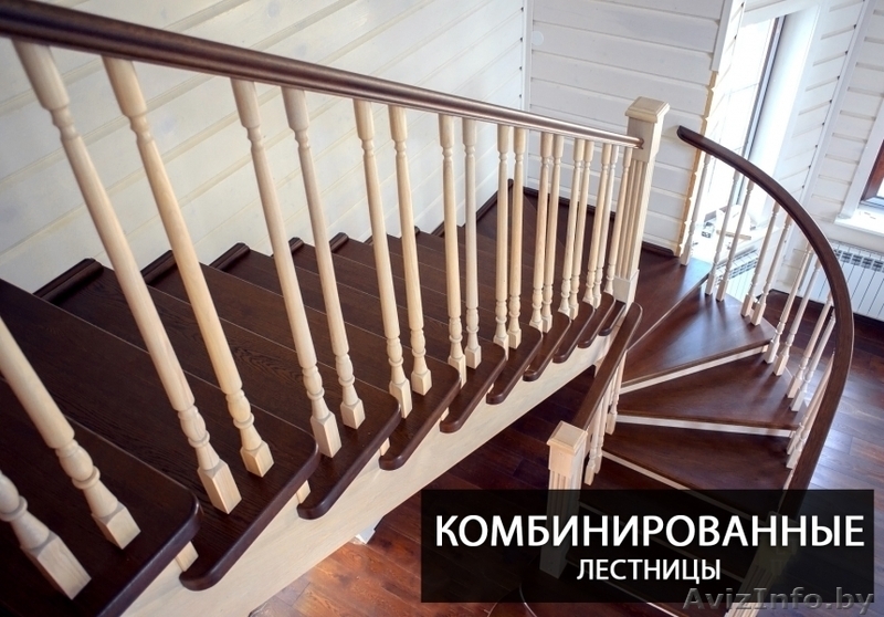 ◄ЛЕСТНИЦЫ из МАССИВА ДЕРЕВА по ИНДИВИДУАЛЬНОМУ ЗАКАЗУ► - Изображение #3, Объявление #1504035