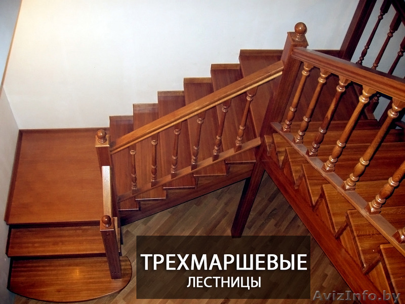 Лестницы из дерева от ПРОИЗВОДИТЕЛЯ (Дом, коттедж, баня!) - Изображение #5, Объявление #1510114