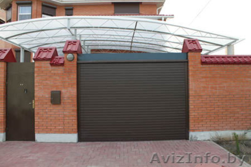 Ворота в гараж, ворота въездные - Изображение #3, Объявление #1512481