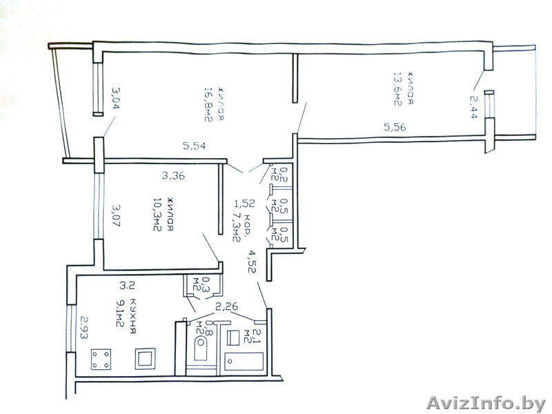 Продажа трехкомнатной квартиры по ул. Садовая, д. 18 - Изображение #2, Объявление #1506779